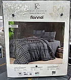 Фланелева постільна білизна євро розмір First Choice Flanel 200×220, фото 9