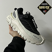 Чоловічі кросівки Moncler Trailgrip White Black GORE-TEX Вологозахист та термо