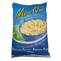 Картопля фрі, розмір 10х10 мм, пакування 2,5 кг