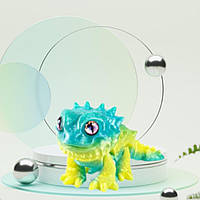 Іграшка  рухома антистрес Дракончик двоколірний фігурка 10 см 3D-друк