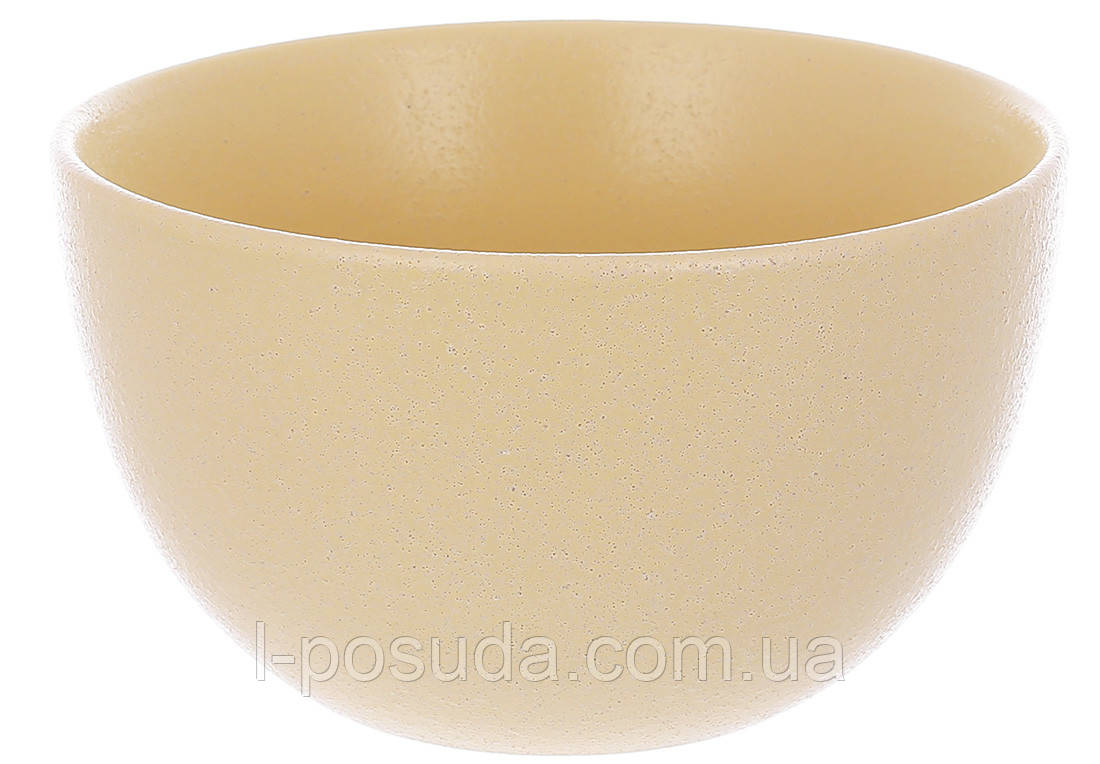 Миска керамічна Scandi 14 см, жовта, фото 1