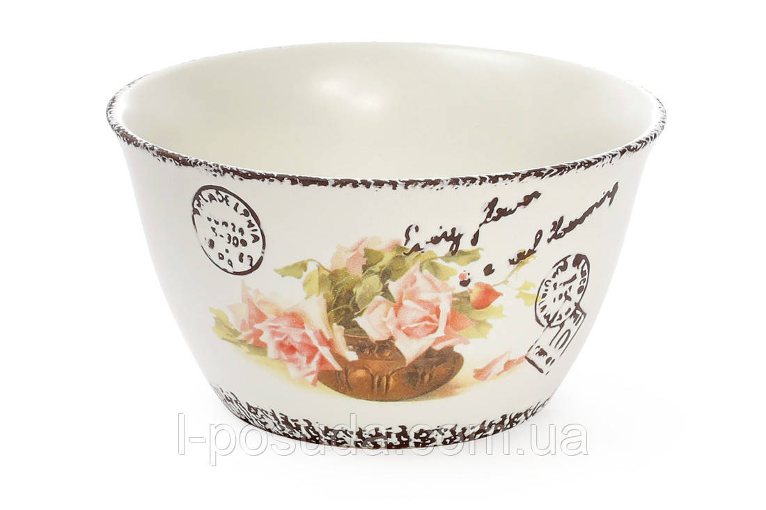 Чаша керамічна Прованська Роза 350 мл, фото 1