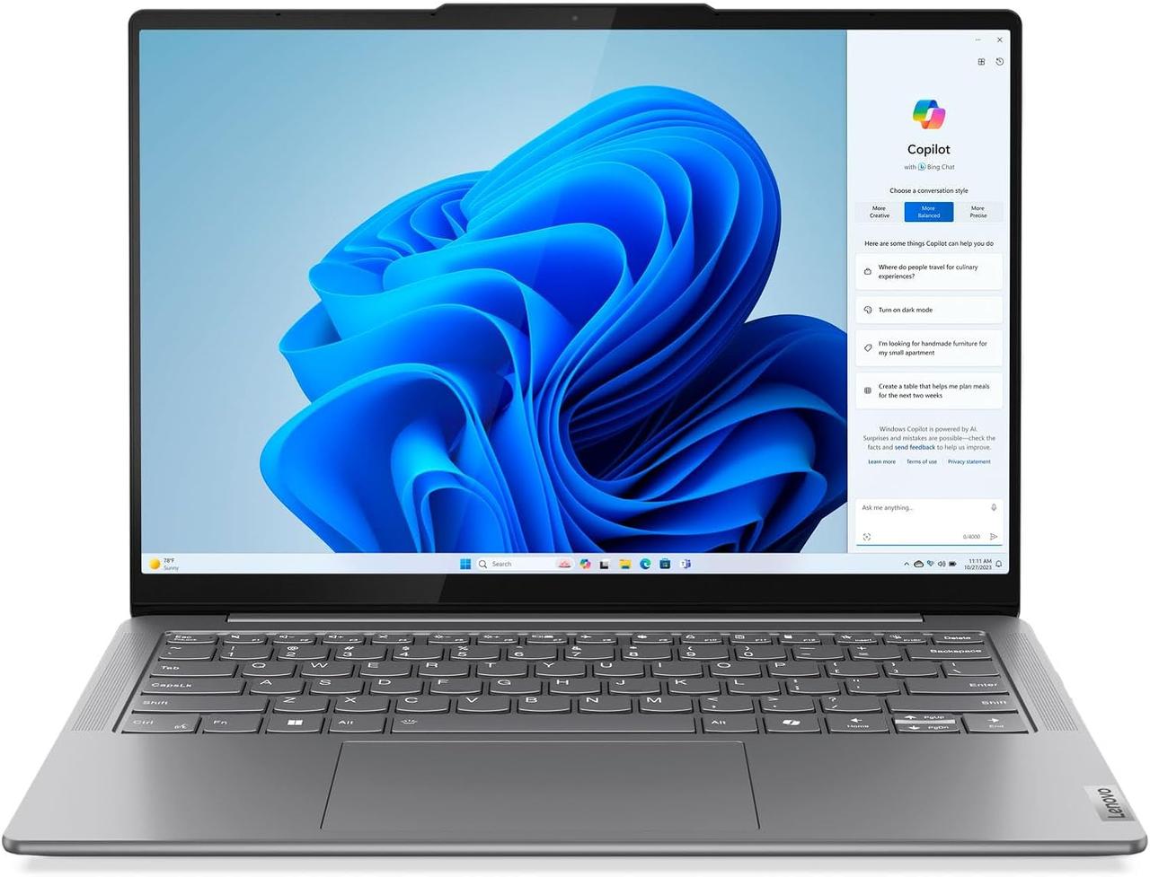 Ноутбук Lenovo Slim 7 14ILL10 (83MC0005US), Відновлений, фото 1