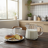 Молочник скляний Herisson Infusion 600 мл, фото 4