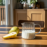 Молочник скляний Herisson Infusion 600 мл, фото 2