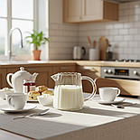 Молочник скляний Herisson Infusion 600 мл, фото 3