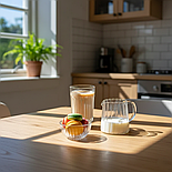 Молочник скляний Herisson Infusion 600 мл, фото 7