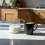 Молочник скляний Herisson Infusion 600 мл, фото 8