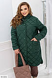Стильна куртка жіноча №2430 середньої довжини, фото 4
