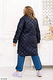 Стильна куртка жіноча №2430 середньої довжини, фото 9