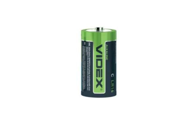 Батарейка Videx LR14 C 1.5V Лужна (alkaline) — довговічна енергія для приладів, фото 1