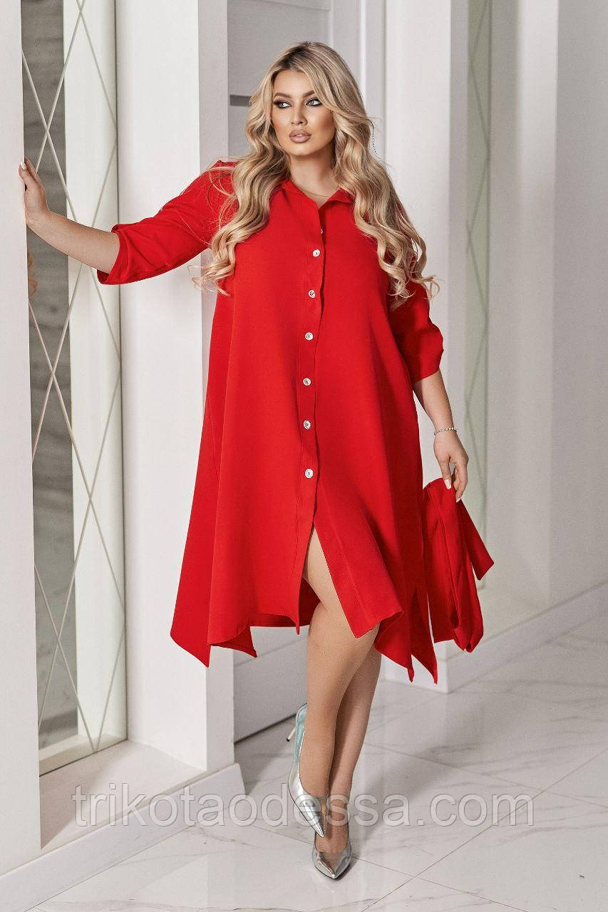 Сукня жіноча на ґудзиках 1044кк р.48-58 New, фото 1