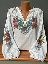 Пошита жіноча заготовка вишиванки  № 060-ПЖС