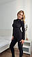 Жіночий термо костюм лосини на високій посадці та базова кофта по фігурі (р. 42-46) 6KO3950, фото 3