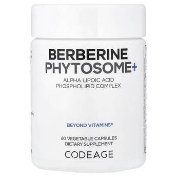 Codeage Berberine Phytosome+ 60 рослинних капсул