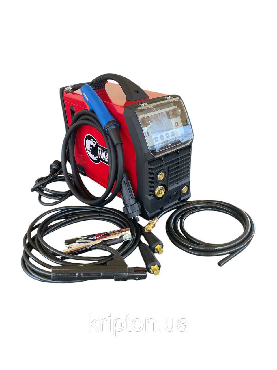 Зварювальний напівавтомат інверторного типу СПІКА GMAW 250S eLCD, фото 1