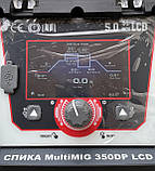 Зварювальний напівавтомат СПІКА Multi-GMAW 350DP LCD, фото 8