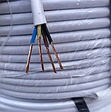 Провід ПВС 4х1.5 мідний гнучкий круглий, повноцінний Одеса Каблекс (кратно 5м), фото 4