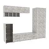 Стенка в гостиную Hugo-1(Хьюго-1), 2860х520х2120мм фабрика Континент, фото 3