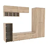 Стенка в гостиную Hugo-1(Хьюго-1), 2860х520х2120мм фабрика Континент, фото 7