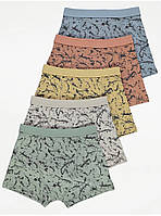 Дитячі труси боксери для хлопця George різнокольорові комплект з 5 штук розмір 158-164