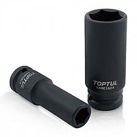 Головка торцева глибока ударна 1/2 дюйма 22 мм для автомобілів та будівельних робіт