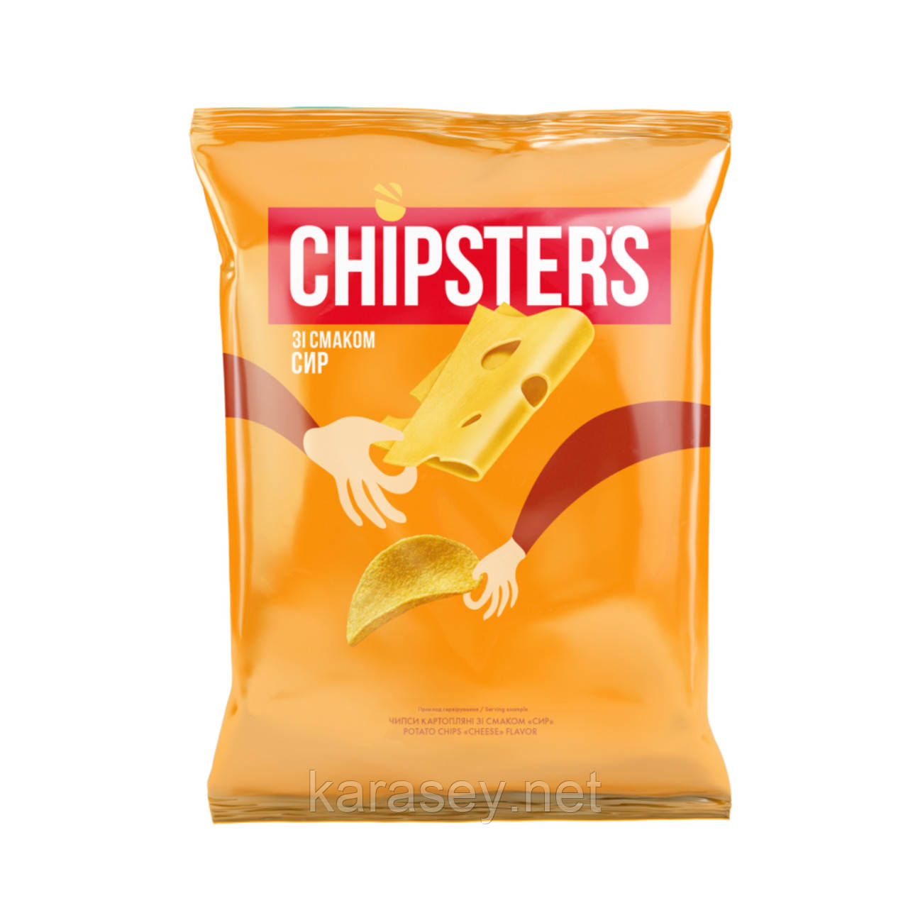 Чипси картопляні зі смаком "СИР" 110г, фото 1