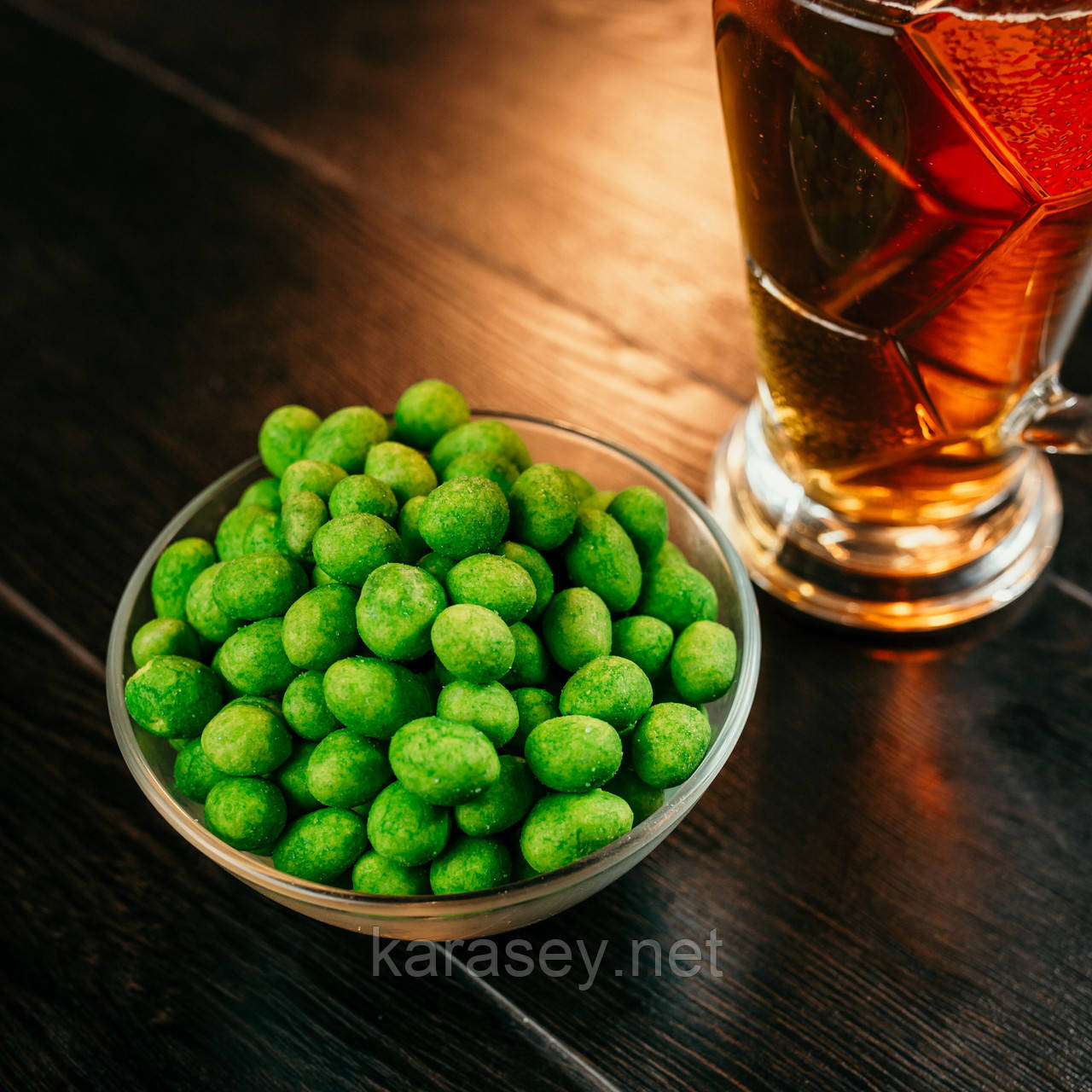 Арахіс в глазурі васабі 100г, фото 1