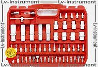 LV Набір ключів RED-FOX 108 предметів протиударний кейс для авто та будинку універсальний інструмент TOP|LV