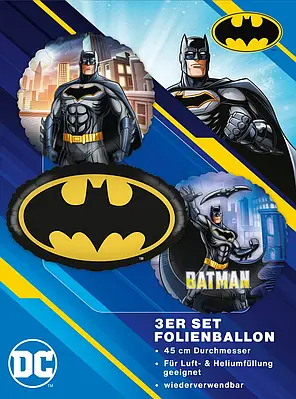 Party Factory 18" Набір Ліга Справедливості фольгована куля  3 шт - В УП