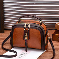 Стильна жіноча мінісумка Коричневий