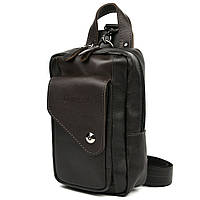 Чоловіча нагрудна сумка-слінг рюкзак на одне плече Limary lim-910GC
