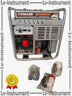 LV Инверторный дизельный генератор KEMAGE 8 кВт 220/380 В для дома и бизнеса источник энергии портати TOP|LV