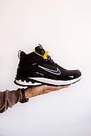 Чорні чоловічі кросівки Nike Rivah High Black White Gore-Tex Winter Fur x Ейр Форс 41