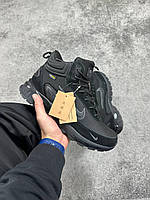 Чорні чоловічі кросівки Nike Rivah Black Gore-Tex Winter Fur x Ейр Форс 41