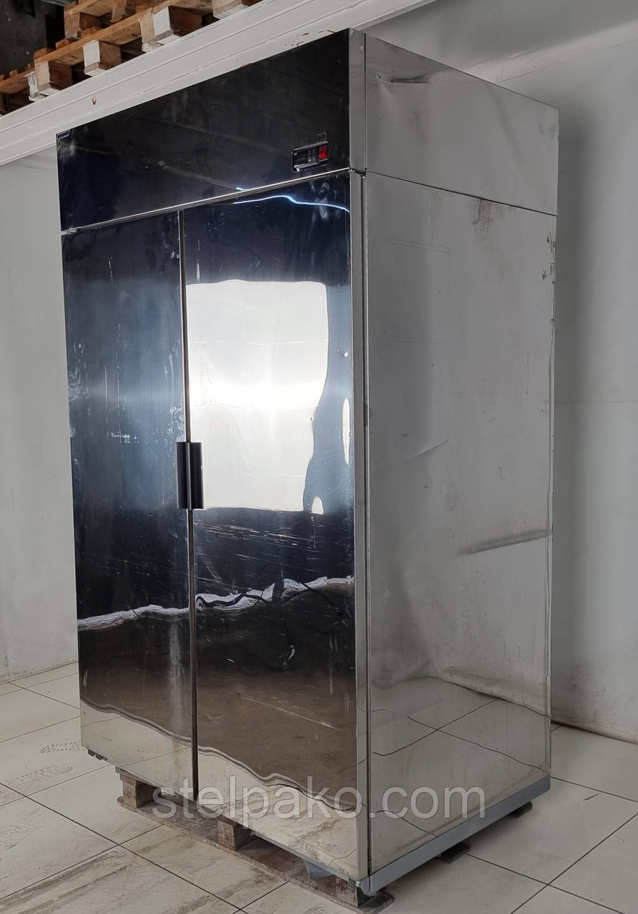 Холодильна глуха шафа з нержавіючої сталі «Технохолод Техас», (Україна), (+2° +6°) об'єм 1400 л., Б/у, фото 1