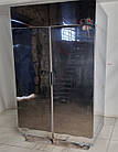 Холодильна глуха шафа з нержавіючої сталі «Технохолод Техас», (Україна), (+2° +6°) об'єм 1400 л., Б/у, фото 4