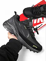 Чорні чоловічі кросівки Nike Rivah Black Gore-Tex Winter Fur x Ейр Форс 41