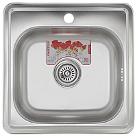 Мийка кухонна Zerix Z4848-06-160D (decor) (ZM0558)