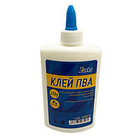 Клей канцелярський ПВА 358010 ковпачок-дозатор 250 грам