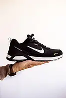 Чорні чоловічі кросівки Nike Rivah Black White Gore-Tex Winter Fur x Ейр Форс 41