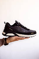 Чорні чоловічі кросівки Nike Rivah Black White Gore-Tex Winter Fur x Ейр Форс 41