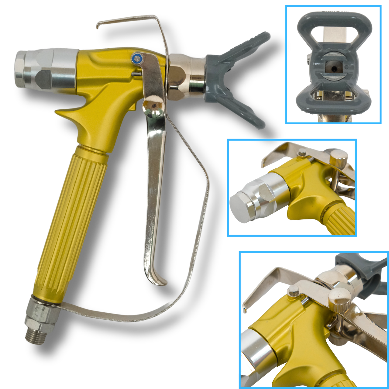 Фарбувальний пістолет GM-919 для безповітряних фарбувальних апаратів, фото 1