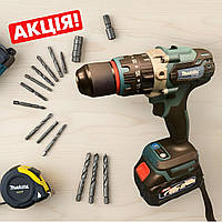 Шуруповерт ударний (48v,6ah) Шуруповерт акумуляторний drill 2 АКБ Акумуляторні ударні дрилі-шуруповерти (Електродрель)