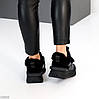 Ультра модні чорні зимові кросівки дутики лімітована колекція, фото 5