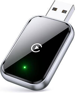 AIZEO - Бездротовий адаптер CarPlay, перетворює дротовий CarPlay на бездротовий, Plug & Play