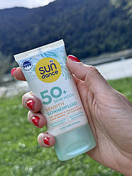 Флюїд для обличчя SPF 50+ сонцезахисний для чутливої шкіри Sundanse Sensitiv Sonnenfluid SPF 50+