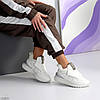 Ультра модні білі зимові кросівки дутики лімітована колекція, фото 7