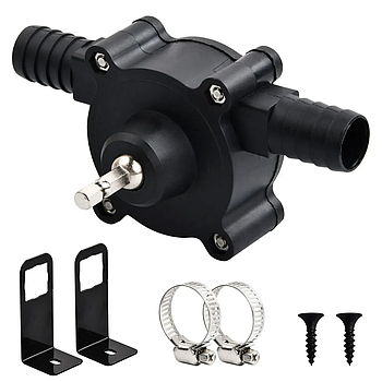 Насос на дриль для перекачування рідин / Насадка на шурупокрут / Насадка-насос для перекачування палива та води