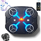 Дитячий тренажер для боксу Настінний з рукавичками підсвічуванням музикою Від мережі 32 х 28 см, фото 4